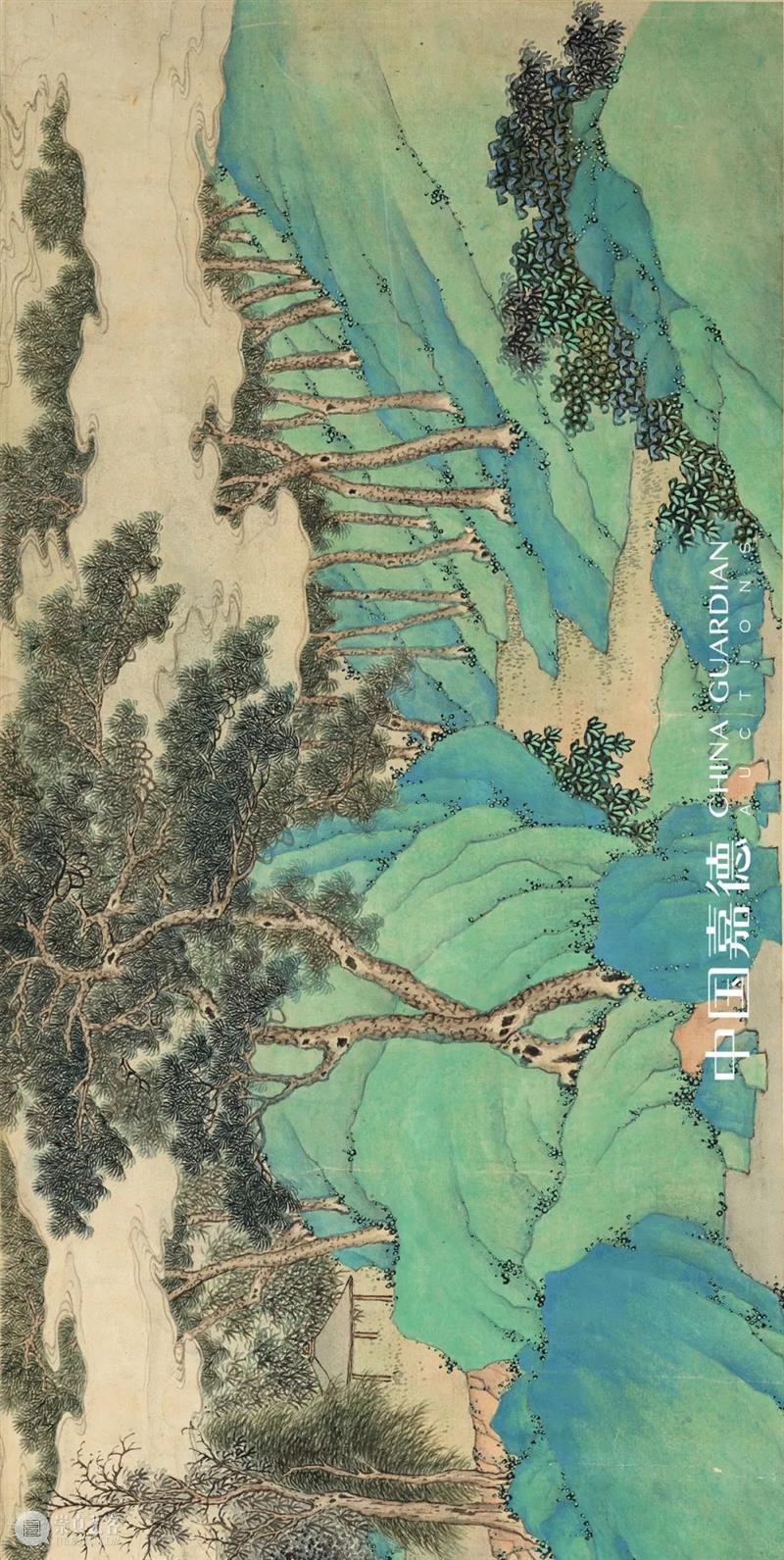 丰神潇洒自悠悠——大观古代书画夜场的清代绘画丨中国嘉德2021秋拍 大观 古代 夜场 绘画 书画 中国 丰神 嘉德 本辑 佳品 崇真艺客