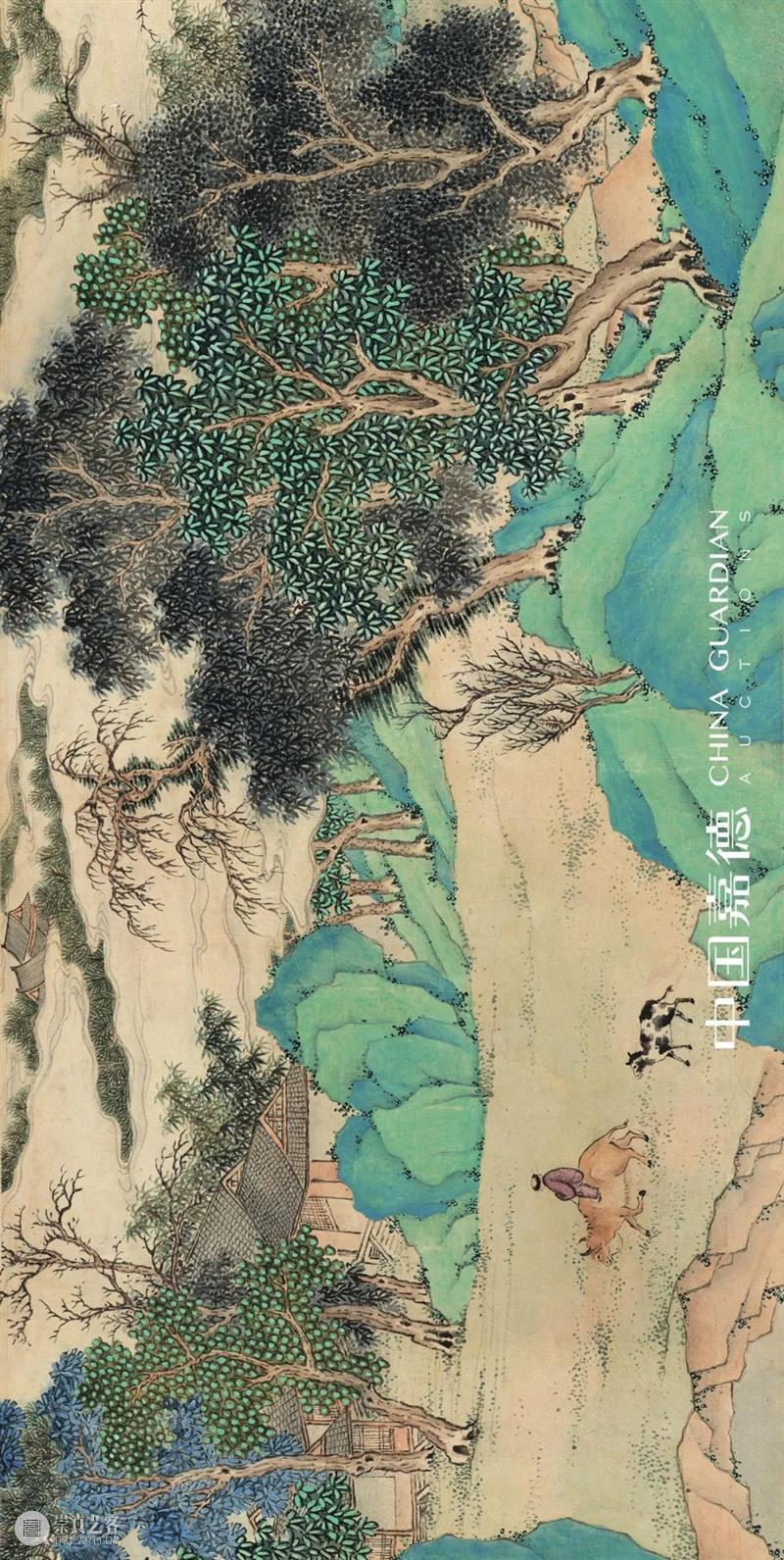 丰神潇洒自悠悠——大观古代书画夜场的清代绘画丨中国嘉德2021秋拍 大观 古代 夜场 绘画 书画 中国 丰神 嘉德 本辑 佳品 崇真艺客