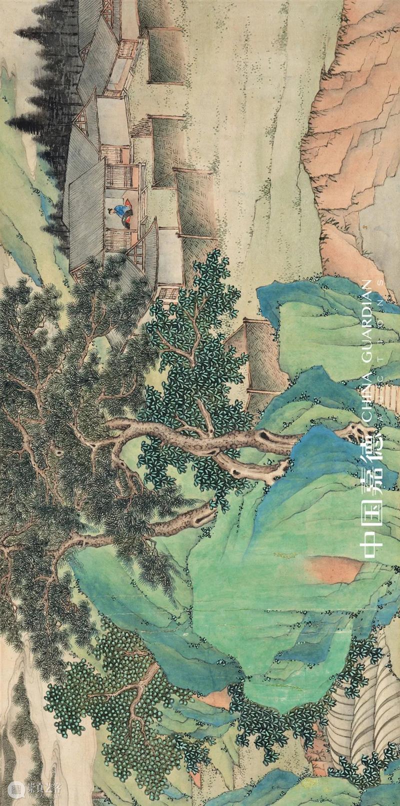 丰神潇洒自悠悠——大观古代书画夜场的清代绘画丨中国嘉德2021秋拍 大观 古代 夜场 绘画 书画 中国 丰神 嘉德 本辑 佳品 崇真艺客