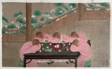 艺术家丨余启平 ART021 展位E35 余启平 艺术家 展位 COSPACE画廊 上海 廿一 艺术 博览会 中国 创作者 崇真艺客