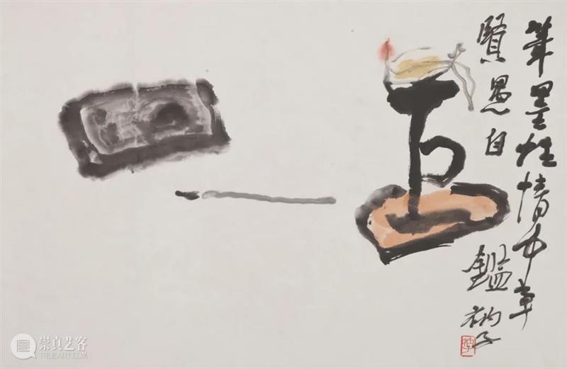 衲子画作:“当代文人画最后的经典” 衲子 文人 经典 画作 老师 海报 贾廷峰 先生 中国 文人画 崇真艺客