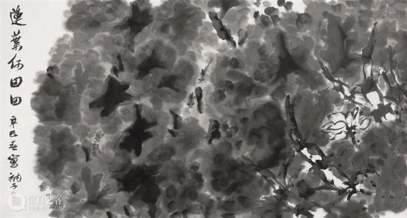 衲子画作:“当代文人画最后的经典” 衲子 文人 经典 画作 老师 海报 贾廷峰 先生 中国 文人画 崇真艺客
