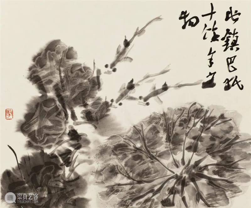 衲子画作:“当代文人画最后的经典” 衲子 文人 经典 画作 老师 海报 贾廷峰 先生 中国 文人画 崇真艺客