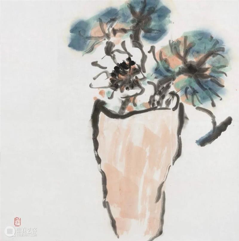 衲子画作:“当代文人画最后的经典” 衲子 文人 经典 画作 老师 海报 贾廷峰 先生 中国 文人画 崇真艺客