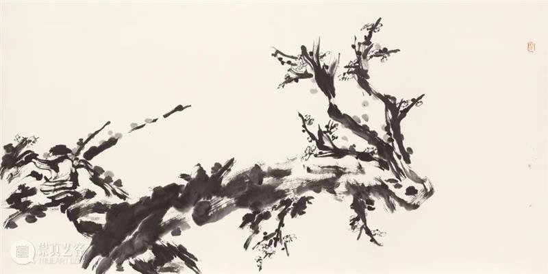 衲子画作:“当代文人画最后的经典” 衲子 文人 经典 画作 老师 海报 贾廷峰 先生 中国 文人画 崇真艺客