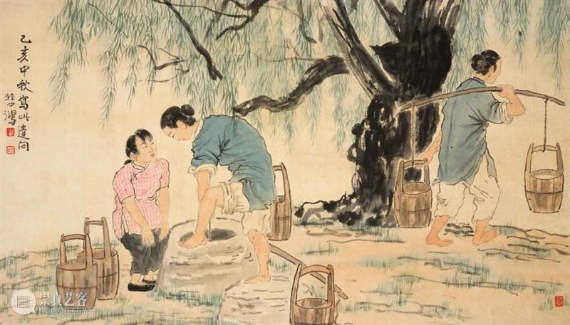 北京保利2021秋拍丨写生入神——徐悲鸿中国画精彩佳作 徐悲鸿 中国 北京保利 佳作 国画 题材 时局 亲朋 友人 日场 崇真艺客