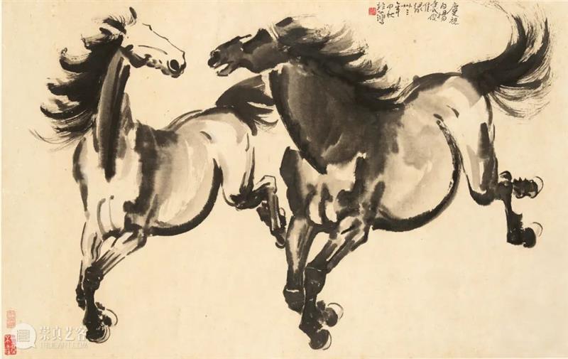 北京保利2021秋拍丨写生入神——徐悲鸿中国画精彩佳作 徐悲鸿 中国 北京保利 佳作 国画 题材 时局 亲朋 友人 日场 崇真艺客