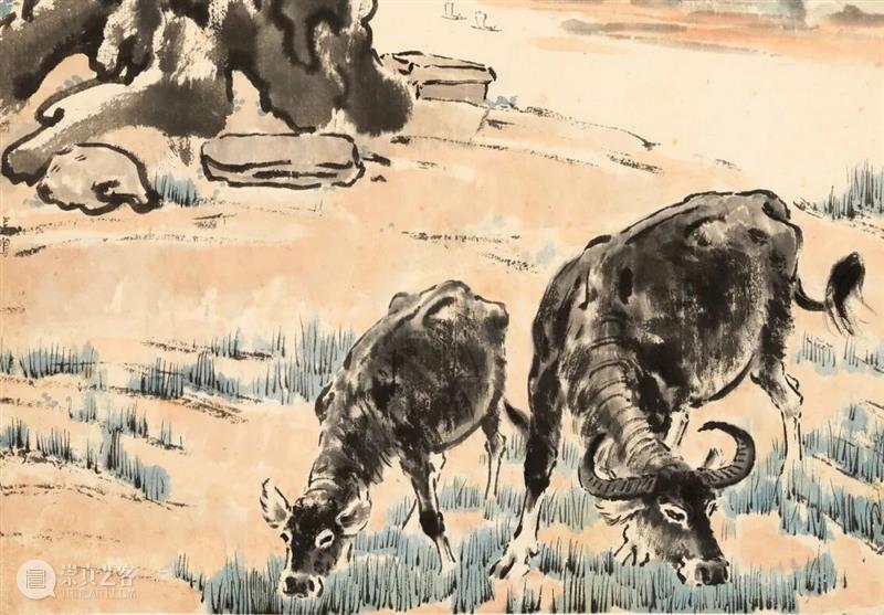 北京保利2021秋拍丨写生入神——徐悲鸿中国画精彩佳作 徐悲鸿 中国 北京保利 佳作 国画 题材 时局 亲朋 友人 日场 崇真艺客