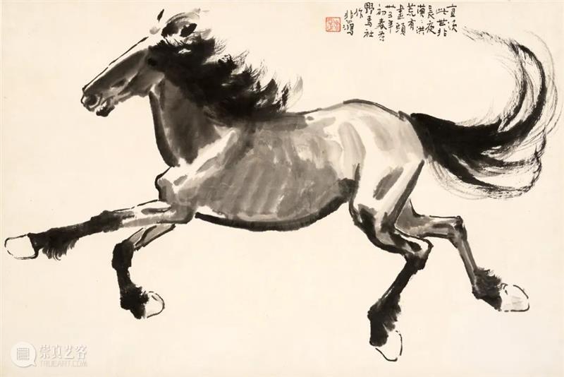 北京保利2021秋拍丨写生入神——徐悲鸿中国画精彩佳作 徐悲鸿 中国 北京保利 佳作 国画 题材 时局 亲朋 友人 日场 崇真艺客