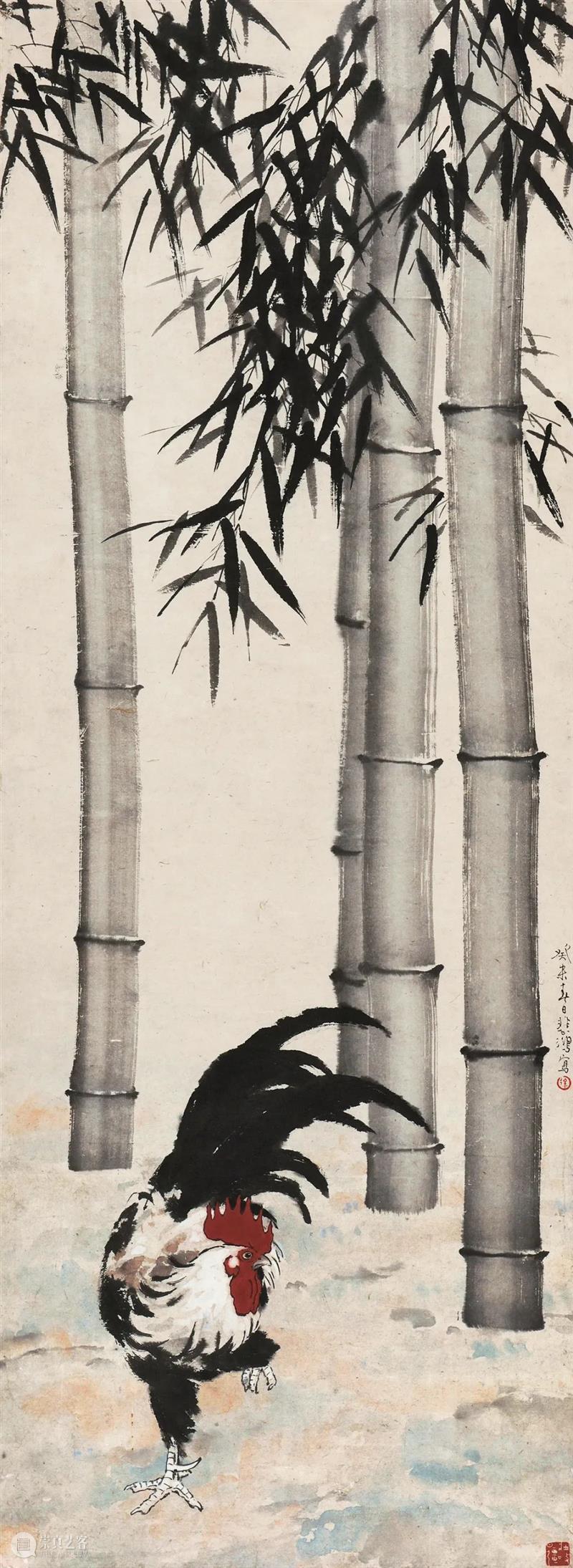 北京保利2021秋拍丨写生入神——徐悲鸿中国画精彩佳作 徐悲鸿 中国 北京保利 佳作 国画 题材 时局 亲朋 友人 日场 崇真艺客