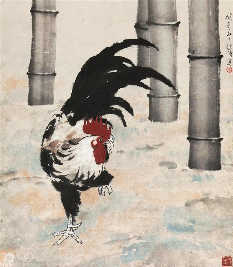 北京保利2021秋拍丨写生入神——徐悲鸿中国画精彩佳作 徐悲鸿 中国 北京保利 佳作 国画 题材 时局 亲朋 友人 日场 崇真艺客