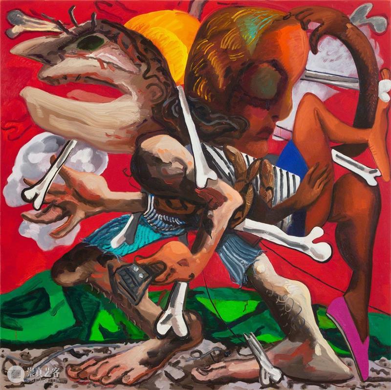 今日生日 | 戴纳·舒茨（Dana Schutz） 戴纳 舒茨 Dana Schutz 生日 Schutzb 上图 艺术 布面 油画 崇真艺客