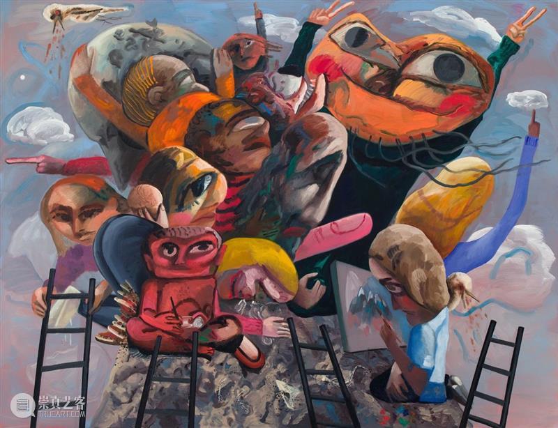 今日生日 | 戴纳·舒茨（Dana Schutz） 戴纳 舒茨 Dana Schutz 生日 Schutzb 上图 艺术 布面 油画 崇真艺客