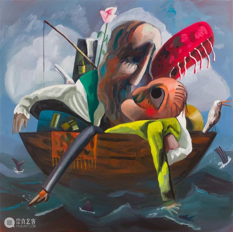 今日生日 | 戴纳·舒茨（Dana Schutz） 戴纳 舒茨 Dana Schutz 生日 Schutzb 上图 艺术 布面 油画 崇真艺客