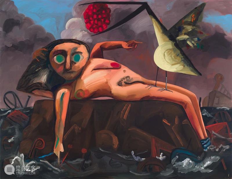 今日生日 | 戴纳·舒茨(Dana Schutz) 戴纳 舒茨 Dana Schutz 生日 Schutzb 上图 艺术 布面 油画 崇真艺客