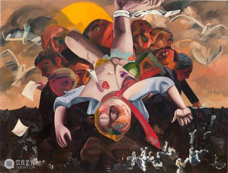 今日生日 | 戴纳·舒茨(Dana Schutz) 戴纳 舒茨 Dana Schutz 生日 Schutzb 上图 艺术 布面 油画 崇真艺客