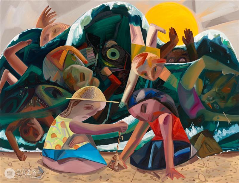 今日生日 | 戴纳·舒茨（Dana Schutz） 戴纳 舒茨 Dana Schutz 生日 Schutzb 上图 艺术 布面 油画 崇真艺客