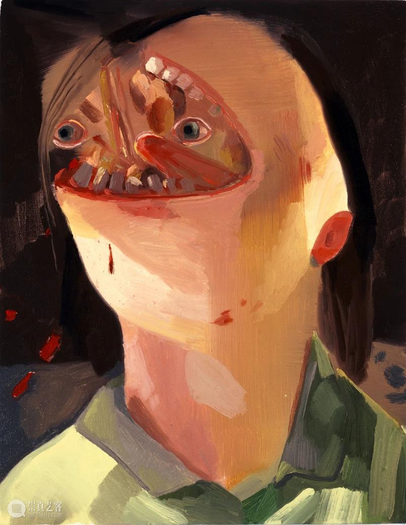今日生日 | 戴纳·舒茨（Dana Schutz） 戴纳 舒茨 Dana Schutz 生日 Schutzb 上图 艺术 布面 油画 崇真艺客