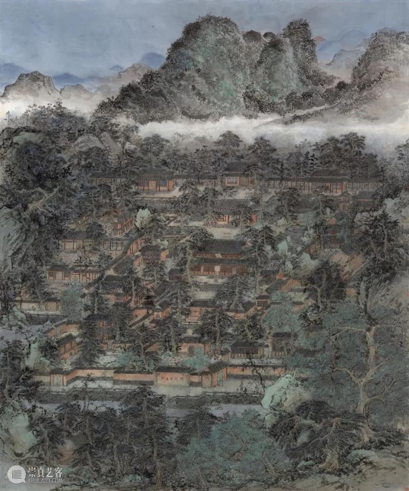 【山中】艺术家专栏｜诸贤模&金思思 艺术家 专栏 金思思 山中 诸贤模& 山中何所有 林海钟 学生们 山水 作品 崇真艺客
