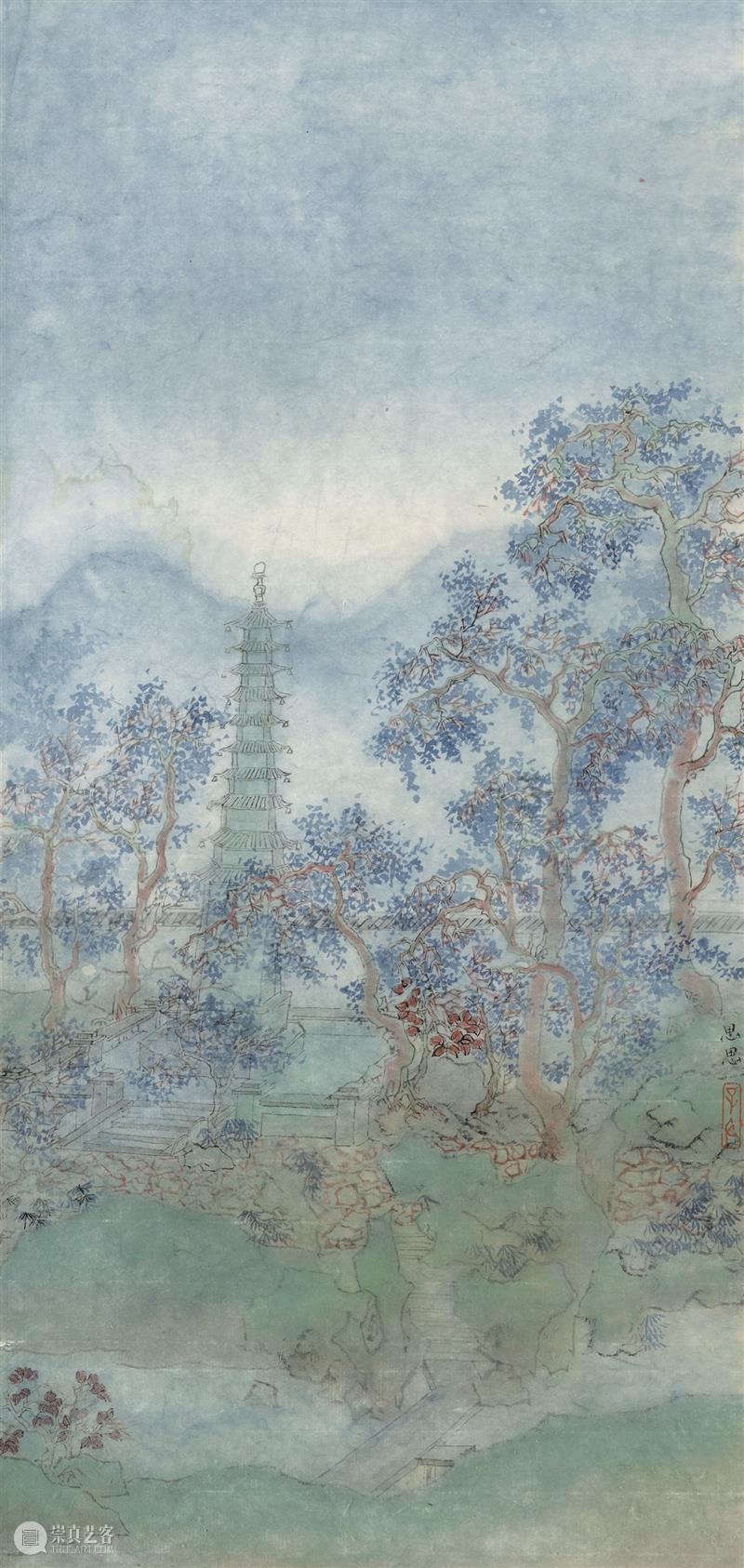 【山中】艺术家专栏｜诸贤模&金思思 艺术家 专栏 金思思 山中 诸贤模& 山中何所有 林海钟 学生们 山水 作品 崇真艺客