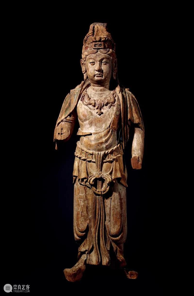 天价成交的造像：金元 木雕菩萨立像​ 木雕 菩萨 造像 立像 金元 天价 香港 保利香港 芬氲凝熠 玫茵堂曁 崇真艺客