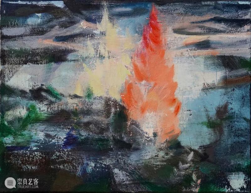看哪，这火！— 论张博夫的绘画语言转向 张博夫 语言 旷野 纸上 paper 姚斯青 张博 作品 画面 内容 崇真艺客