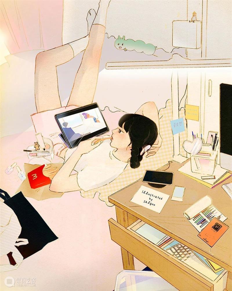 好少女的手绘作品，粉粉嫩嫩的真好看！—— Salgoo 少女 作品 Salgoo END 崇真艺客