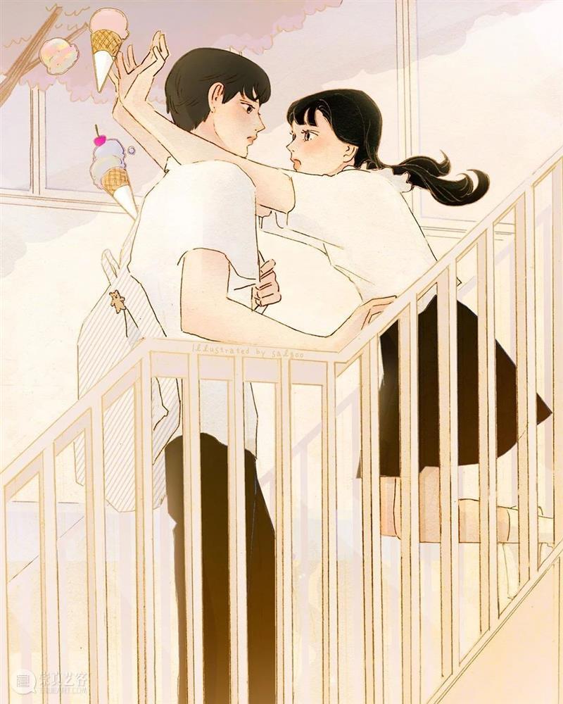 好少女的手绘作品，粉粉嫩嫩的真好看！—— Salgoo 少女 作品 Salgoo END 崇真艺客