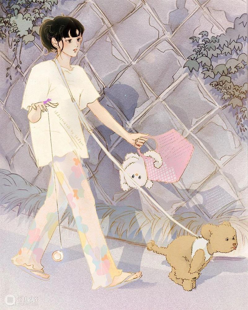 好少女的手绘作品，粉粉嫩嫩的真好看！—— Salgoo 少女 作品 Salgoo END 崇真艺客