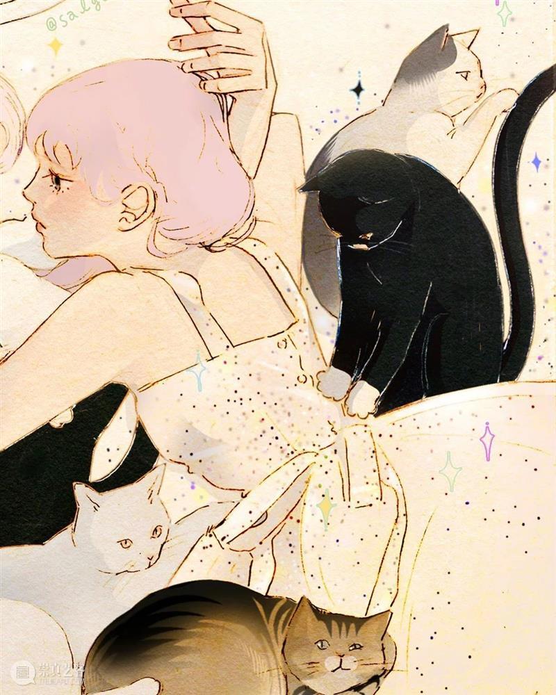 好少女的手绘作品，粉粉嫩嫩的真好看！—— Salgoo 少女 作品 Salgoo END 崇真艺客