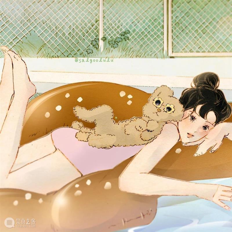 好少女的手绘作品，粉粉嫩嫩的真好看！—— Salgoo 少女 作品 Salgoo END 崇真艺客