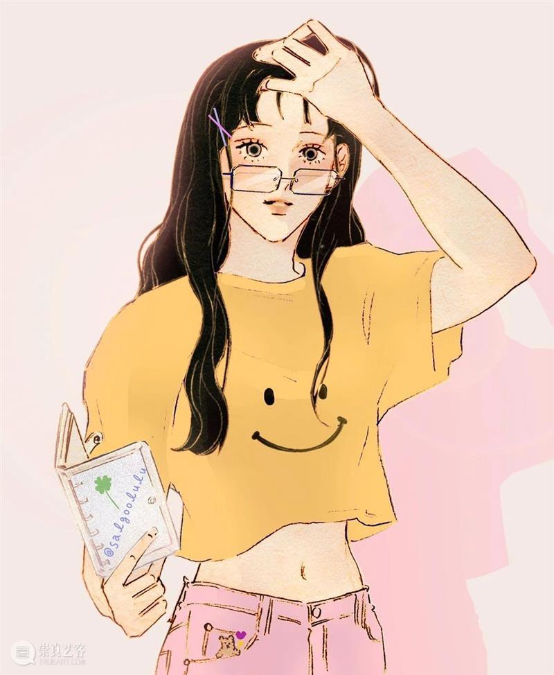 好少女的手绘作品，粉粉嫩嫩的真好看！—— Salgoo 少女 作品 Salgoo END 崇真艺客