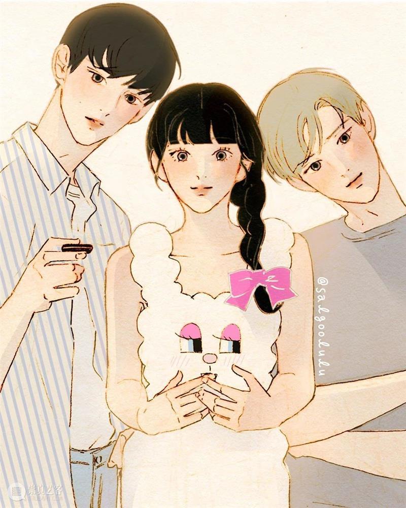 好少女的手绘作品，粉粉嫩嫩的真好看！—— Salgoo 少女 作品 Salgoo END 崇真艺客