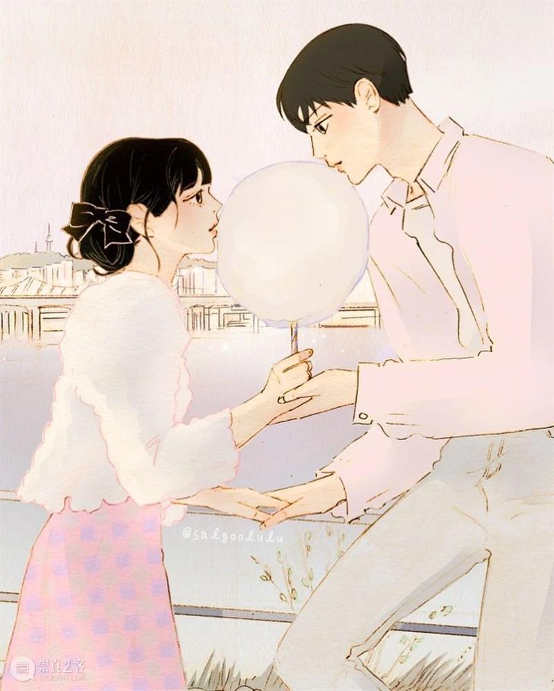 好少女的手绘作品，粉粉嫩嫩的真好看！—— Salgoo 少女 作品 Salgoo END 崇真艺客
