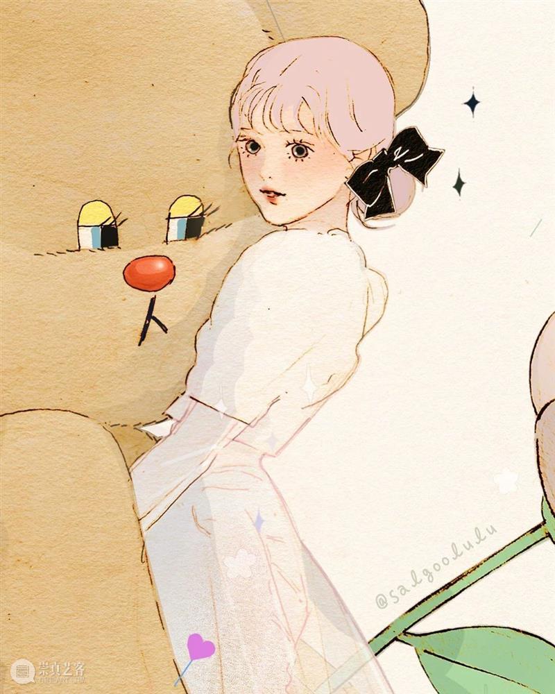 好少女的手绘作品，粉粉嫩嫩的真好看！—— Salgoo 少女 作品 Salgoo END 崇真艺客