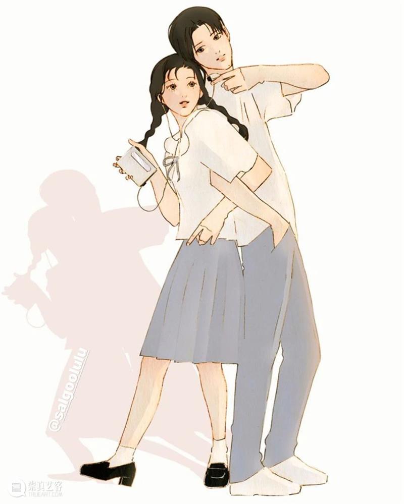 好少女的手绘作品，粉粉嫩嫩的真好看！—— Salgoo 少女 作品 Salgoo END 崇真艺客
