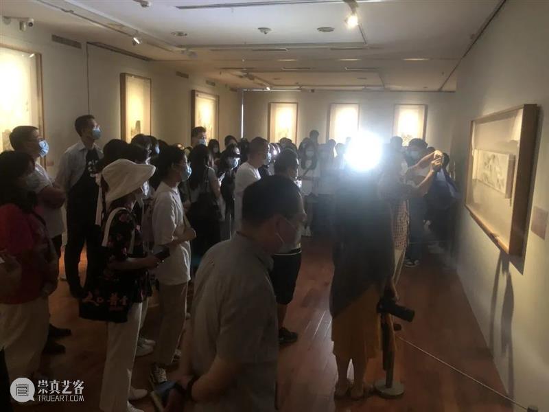 闭展倒计时！这个万人打卡过的艺术展就要闭幕了 倒计时 万人 艺术展 高风 傅抱石 作品展 时间 武汉美术馆 尾声 朋友 崇真艺客