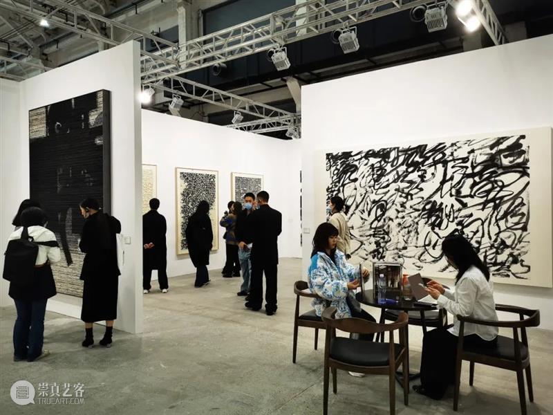艺博会现场|墨斋在上海西岸艺博会 现场 上海 艺博会 |墨斋 西岸艺博会 展位 A212郑 光熙 李仁 李华生 崇真艺客