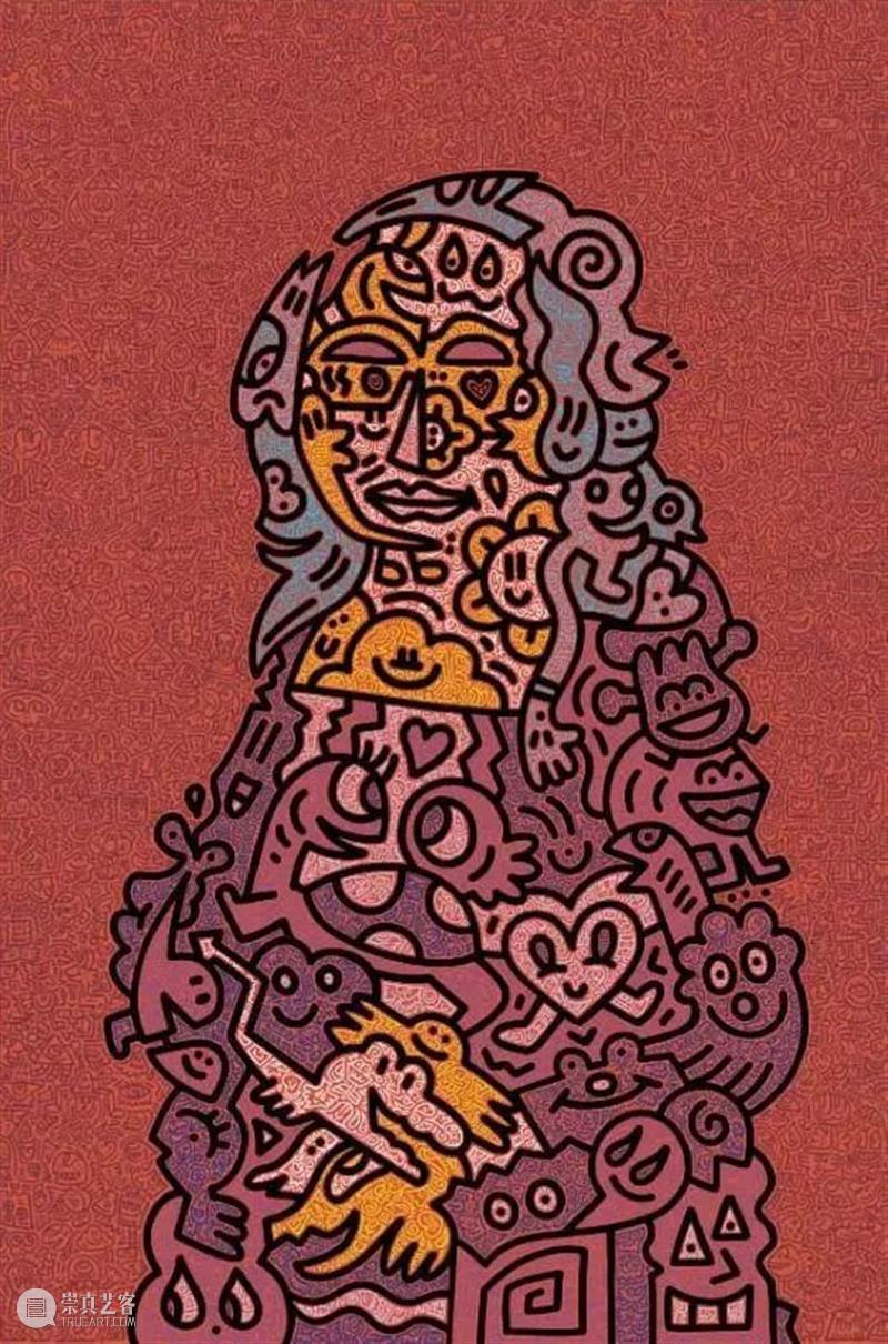 当涂鸦成为一种潜意识：谁是Mr.Doodle丨AMNUA艺术家  AMNUA视野 艺术家 潜意识 涂鸦 Mr.Doodle丨AMNUA 新闻 日本 东京 AUCTION 拍卖会 作品 崇真艺客