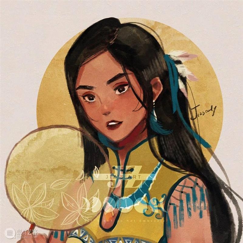 人物插画肖像，每个人都有自己的个性和特点，有意思 ~  学美术，看▷ 人物 插画 肖像 个性 特点 END 崇真艺客