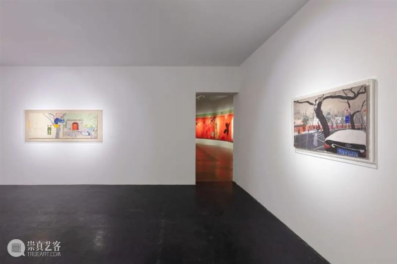 展览现场|王玉平:我在马路边 王玉平 马路 现场 Wang Yuping 策展人 阿城 Curator cheng 当代唐人艺术中心 崇真艺客