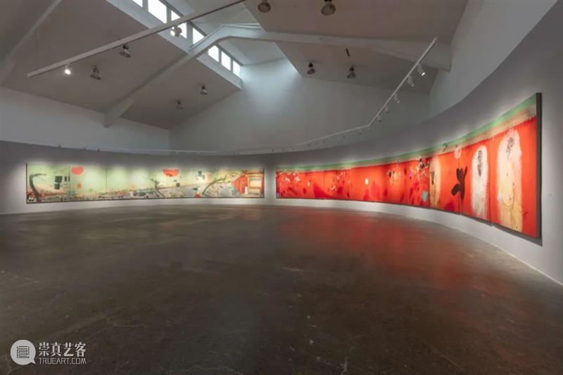 展览现场|王玉平:我在马路边 王玉平 马路 现场 Wang Yuping 策展人 阿城 Curator cheng 当代唐人艺术中心 崇真艺客