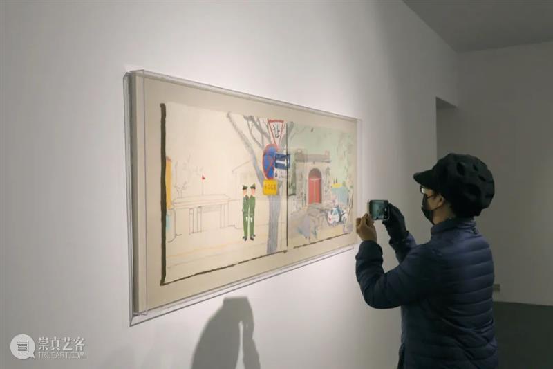 展览现场｜王玉平：我在马路边 王玉平 马路 现场 Wang Yuping 策展人 阿城 Curator cheng 当代唐人艺术中心 崇真艺客