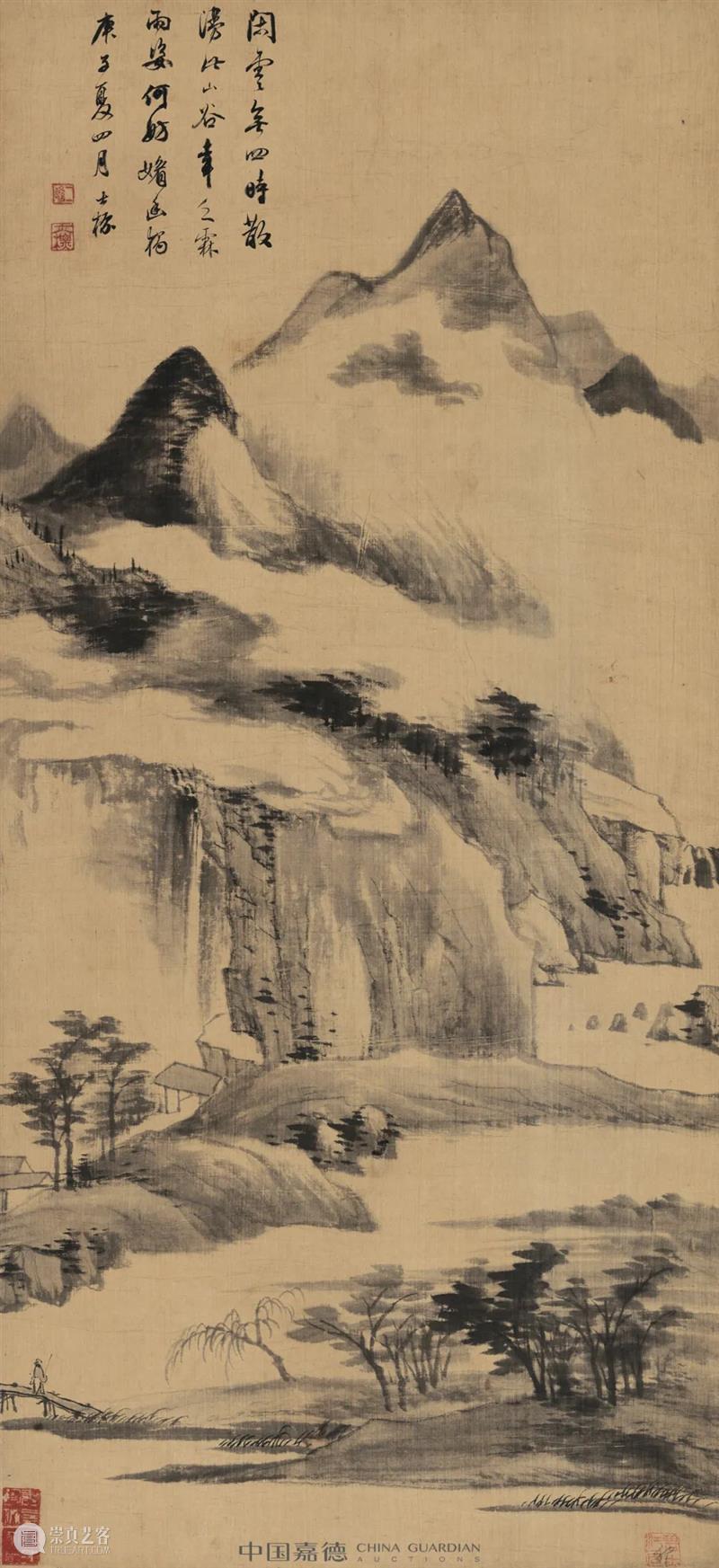 《中国古代书画》日场之绘画佳作撷英丨中国嘉德2021秋拍 崇真艺客