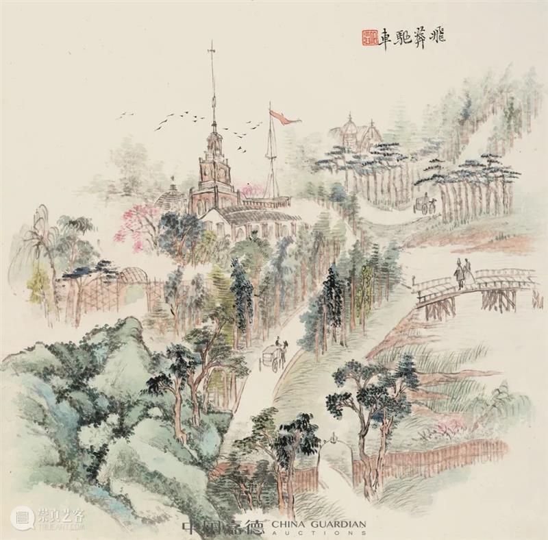 《中国古代书画》日场之绘画佳作撷英丨中国嘉德2021秋拍 崇真艺客