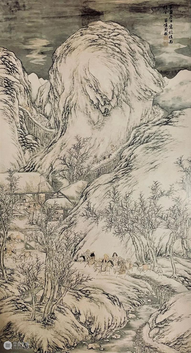 箑刻黄鹤山樵画意——周芷岩竹雕仙山岭云寻幽图成扇丨中国嘉德2021秋拍 周芷岩 中国 黄鹤山 画意 嘉德 竹雕仙山岭云寻幽图成扇丨 Lot5138清 乾隆 竹雕仙山岭云寻幽图成扇 来源 崇真艺客