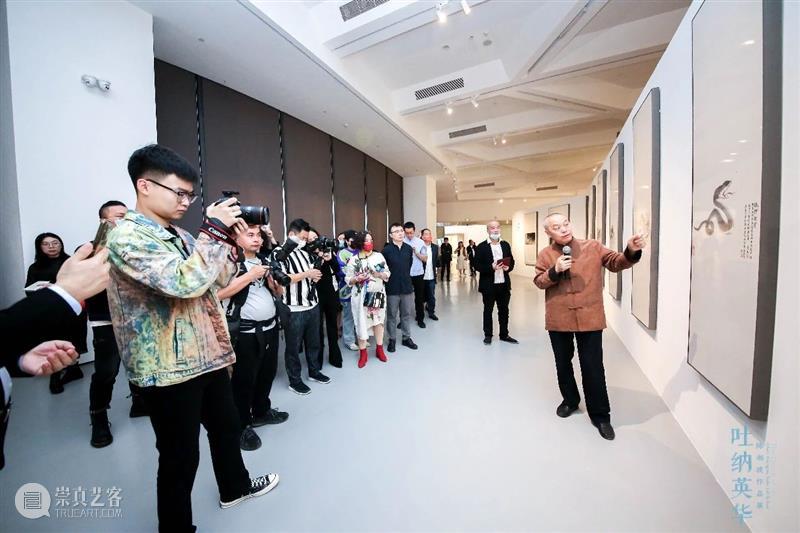 开幕回顾|「吐纳英华——陈湘波作品展」11月13日正式开幕! 吐纳英华 陈湘波 作品展 厦门宝龙艺术中心 北京大道 文化 活动 VIP 工笔 座谈会 崇真艺客