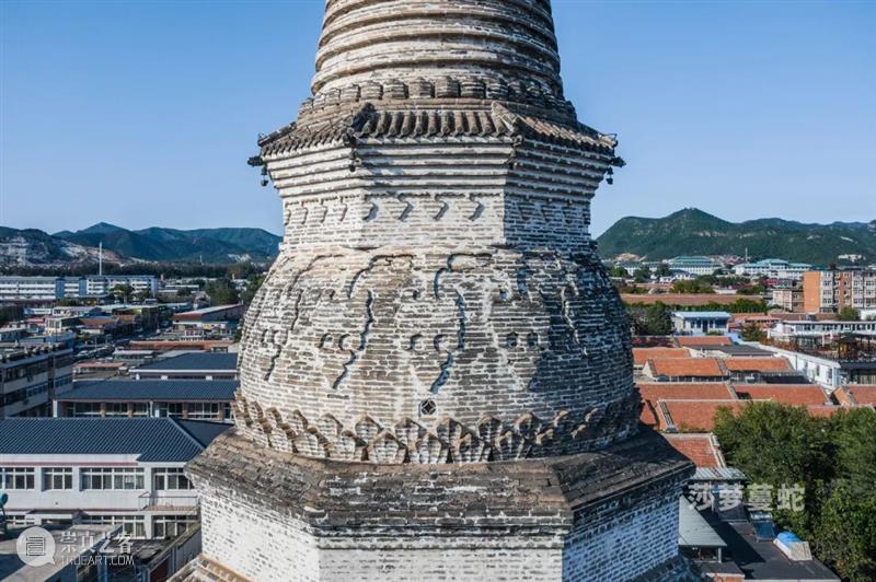 莎萝蔓蛇：《蓟县白塔》航拍 航拍 莎萝蔓 《蓟县白塔》 蓟县白塔 天津市 蓟州区 白塔寺街8号 渔阳郡 观音寺塔 砖塔 崇真艺客