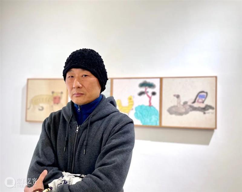 FFA展览现场|艺术家张刍狗在观念和涂鸦绘画之间定义作品的独特性 FFA 艺术家 张刍狗 作品 现场 观念 之间 独特性 艺术 中心 崇真艺客