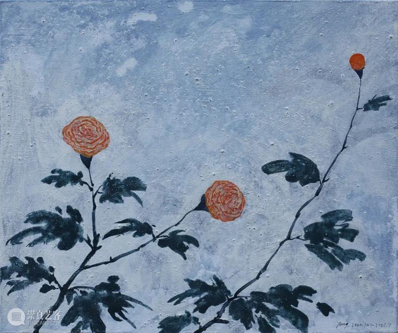 看画｜微尘汇集成光明：杨传喜个展 杨传喜 个展 微尘 成光明 上下 一个人 生命 人世 银河星 云中 崇真艺客